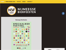 Tablet Screenshot of nijmeegsebierfeesten.nl